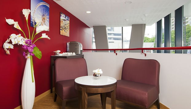 Sitzecke in der Lobby