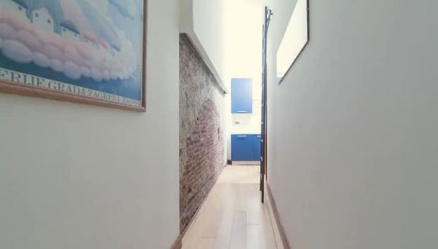 Interior entrance