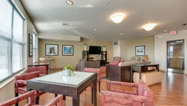 Sala de estar do lobby
