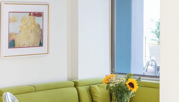 Sitzecke in der Lobby