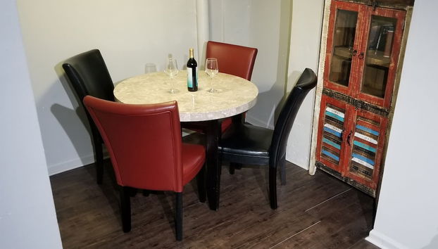 Essbereich im Zimmer