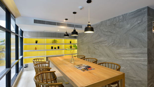 Sala de estar do lobby