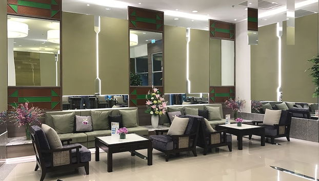 Sitzecke in der Lobby