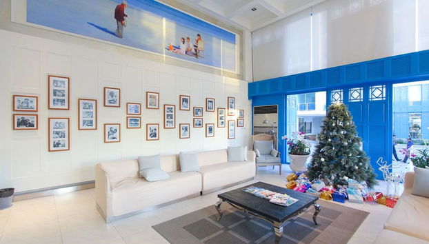 Sala de estar do lobby