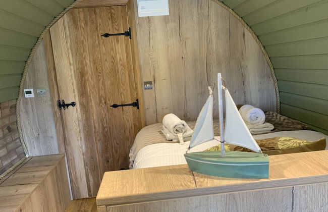 Cosy Escape Heated Luxury pod With hot tub - Foto 3
