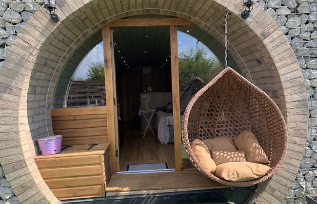 Cosy Escape Heated Luxury pod With hot tub - Foto 32