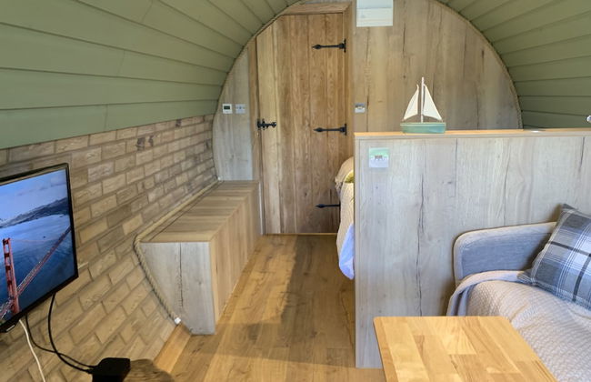 Cosy Escape Heated Luxury pod With hot tub - Foto 5