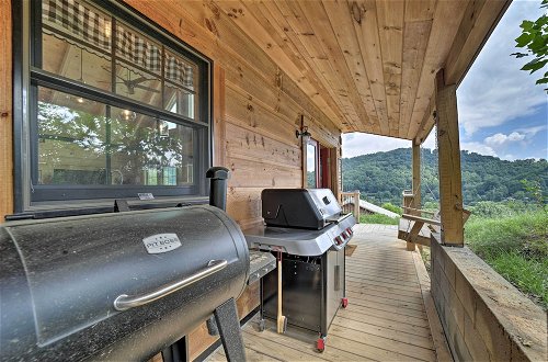 Photo 12 - Luxe Log Cabin w/ Modern Finishes & Mtn Views