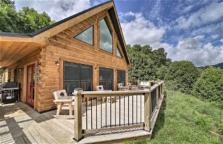 Foto 1 - Luxe Log Cabin w/ Modern Finishes & Mtn Views