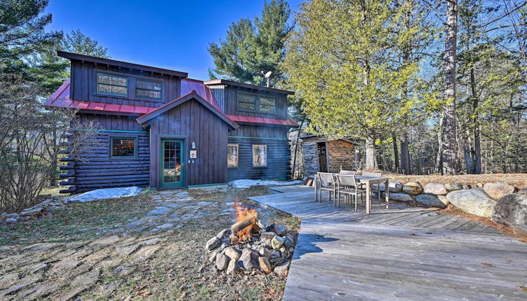 Foto 1 - Grand Log Cabin w/ Hot Tub - 4 Miles to Whiteface