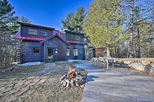 Foto 1 - Grand Log Cabin w/ Hot Tub - 4 Miles to Whiteface