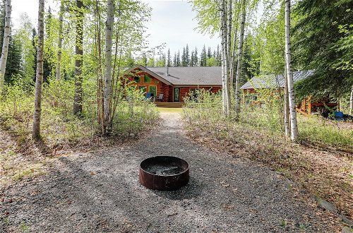 Foto 19 - Riverside Log Cabin: On-site Aurora Viewing