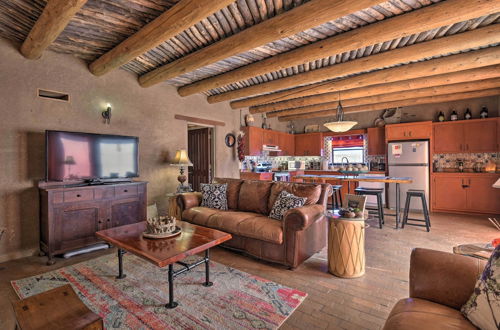 Photo 1 - El Prado Adobe Home: Courtyard w/ Mountain Views