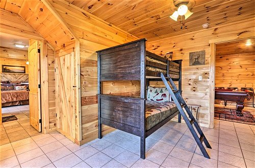 Photo 36 - Luxe Cabin w/ Hot Tub, Theater, Pool Table, Arcade