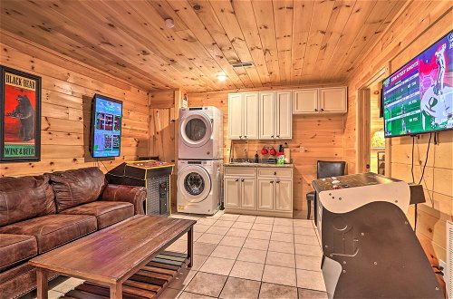 Photo 18 - Luxe Cabin w/ Hot Tub, Theater, Pool Table, Arcade