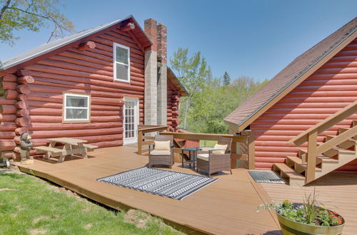 Photo 10 - Unique Maine Log Cabin w/ Trout Ponds & Sauna