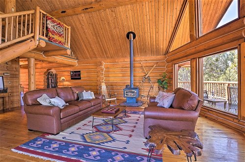 Photo 3 - Tumalo Log Cabin w/ Deck, Fire Pit + Grill
