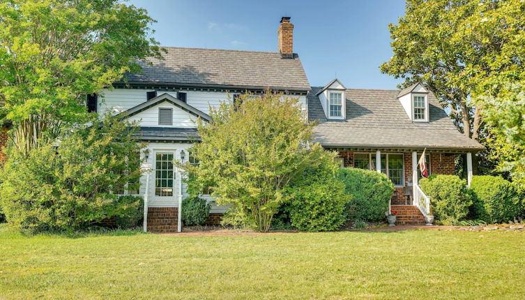 Photo 1 - Terre Haute Manor Farmhouse w/ Gardens & Deck