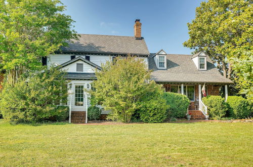 Photo 1 - Terre Haute Manor Farmhouse w/ Gardens & Deck