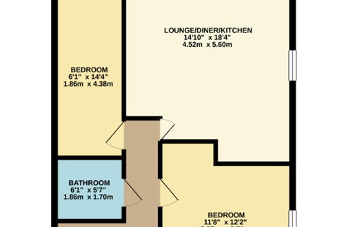 Foto 17 - Stylish & Cosy 2 bed Flat With Parking & Bfast