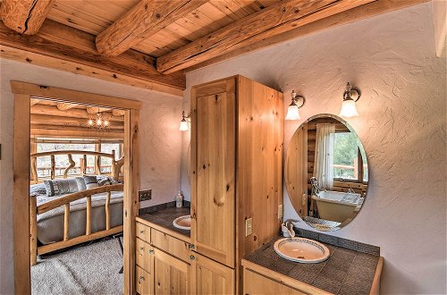 Photo 33 - Spacious, Luxe Cabin w/ Mtn Views, Sauna & More