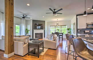 Photo 1 - Sleek Waveland Abode w/ Patio, Walk to Beach