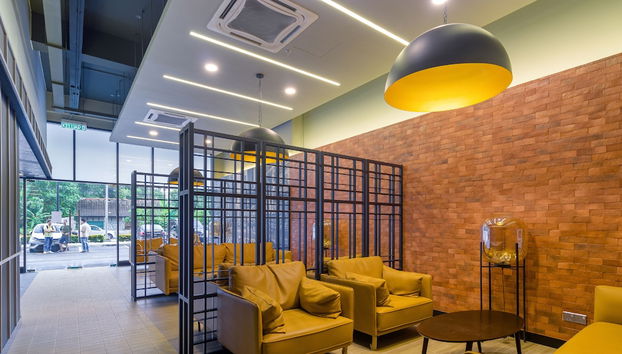 Sala de estar do lobby
