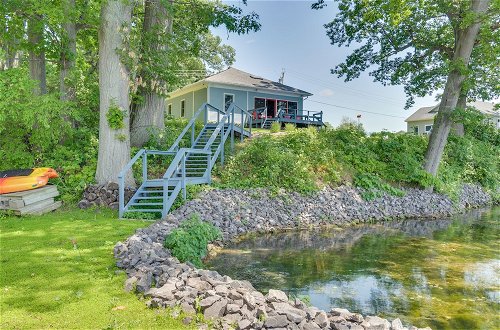 Photo 12 - Charming Cottage on Sodus Bay: Deck + Grill
