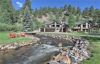 Photo 1 - Stunning Evergreen Mountain Home on Private Stream