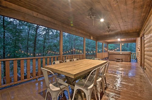 Photo 26 - Large Upscale Cabin: Hot Tub, Fire Pit, Pool Table