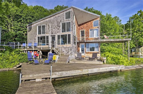 Photo 1 - Waterfront Deruyter Home w/ Private Dock
