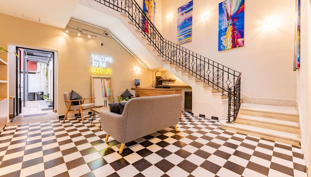 Sitzecke in der Lobby
