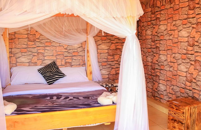 Amanya 1-bed Zebra Tent - Foto 2