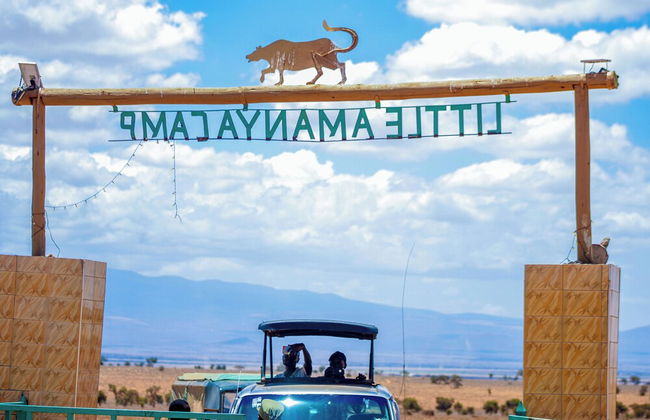 Amanya 1-bed Zebra Tent - Foto 7