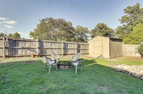 Photo 9 - Holiday Island Home w/ Screened-in Deck & Fire Pit