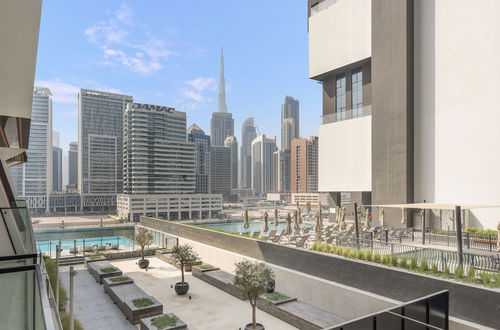 Photo 30 - WelHome - Contemporary 1BR in Binghatti Canal & Burj Views