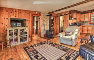 Photo 1 - Serene Lakefront Cabin: Private Boat Dock, Balcony