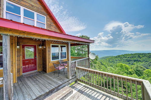 Photo 7 - Warm & Cozy Cabin w/ Deck on Top of the Blue Ridge