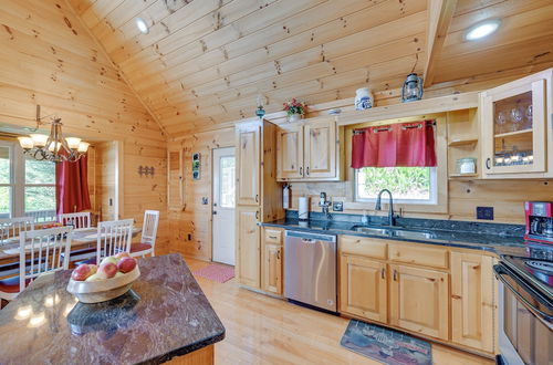 Photo 12 - Warm & Cozy Cabin w/ Deck on Top of the Blue Ridge