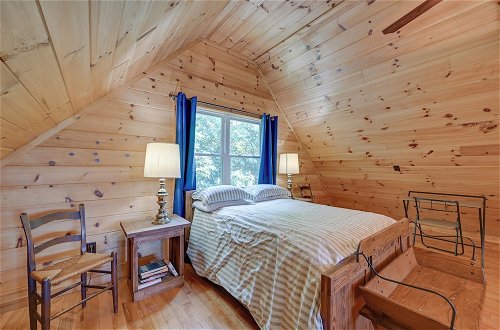 Photo 6 - Warm & Cozy Cabin w/ Deck on Top of the Blue Ridge