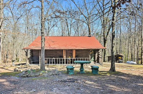 Foto 25 - Arkansas Log Cabin Rental Near Lake Greeson