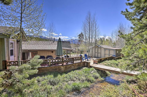 Photo 7 - Grand Lake Home w/ Fireplace, Deck, Mountain Views