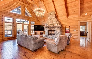 Photo 1 - Wooded Cabin: Mtn Views, Hot Tub & 2 Decks