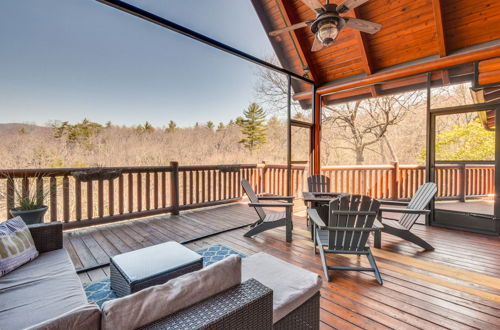 Foto 39 - Wooded Cabin: Mtn Views, Hot Tub & 2 Decks