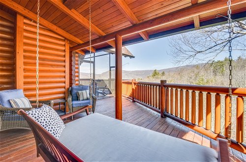 Photo 12 - Wooded Cabin: Mtn Views, Hot Tub & 2 Decks