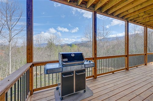 Photo 25 - Smoky Mountain Cabin Rental: Game Room, Fire Pit