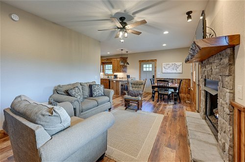 Photo 14 - Smoky Mountain Cabin Rental: Game Room, Fire Pit