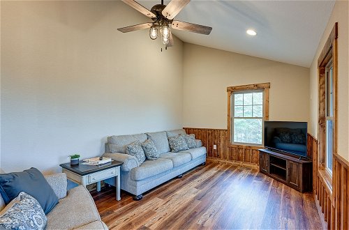 Photo 7 - Smoky Mountain Cabin Rental: Game Room, Fire Pit