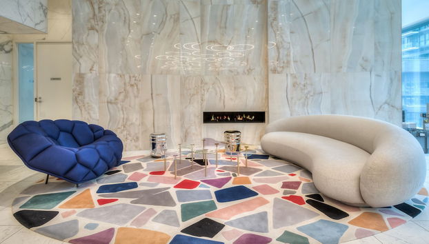 Sitzecke in der Lobby