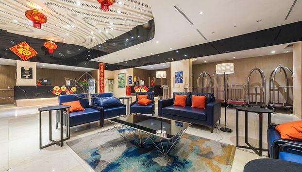Sitzecke in der Lobby